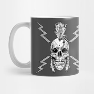 punk rock skull Mug